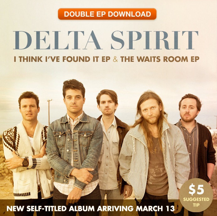 Free EPs from The Delta Spirit. 